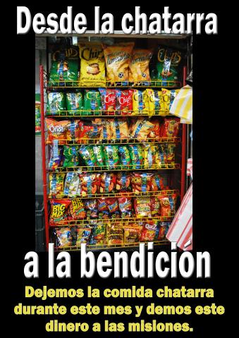 chatarra a bendición